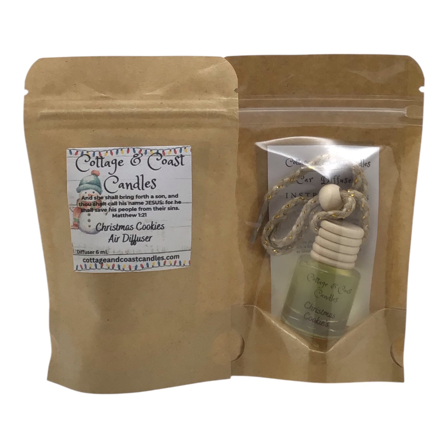 Christmas Cookies | Car Air Diffuser