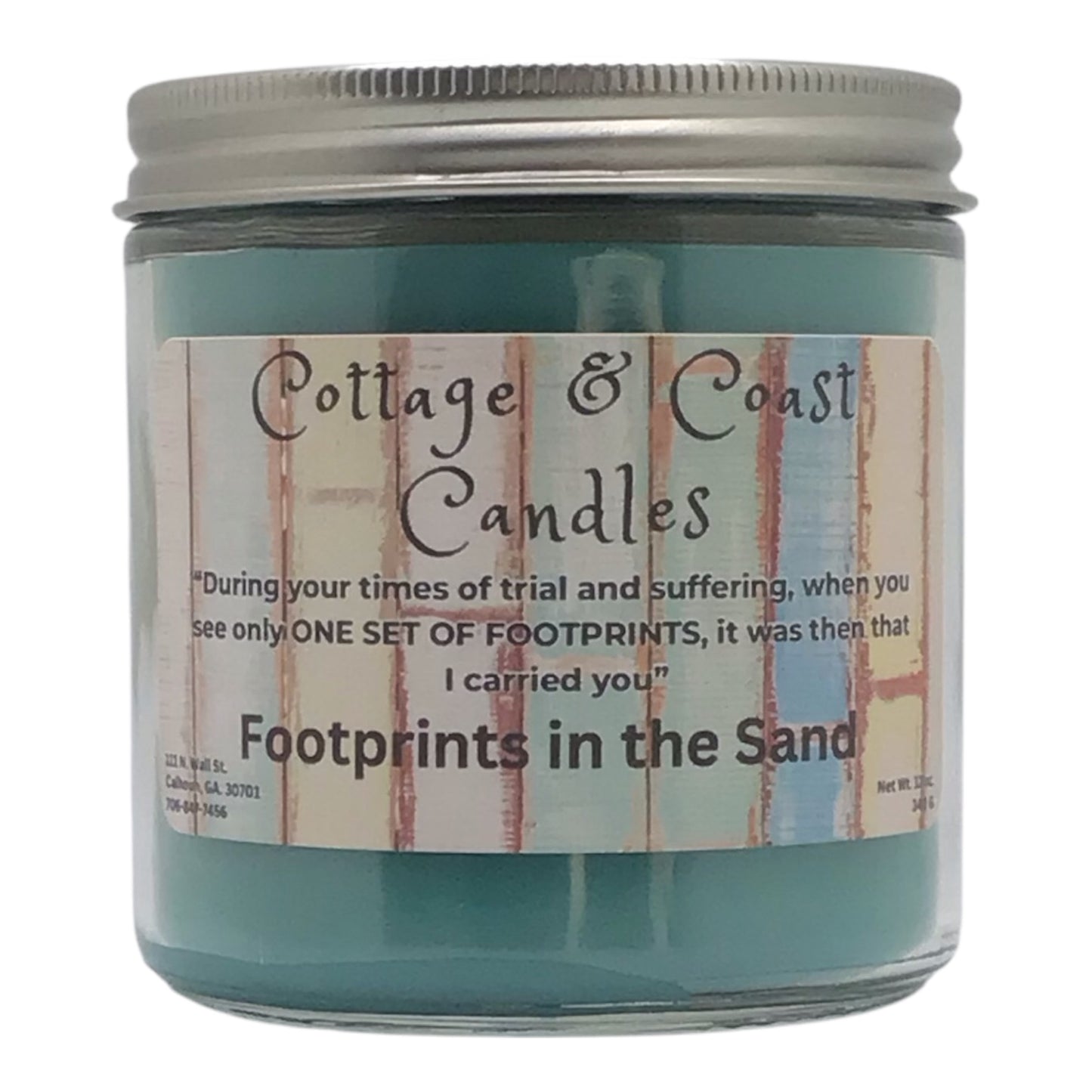 Footprints in the Sand 16 oz.