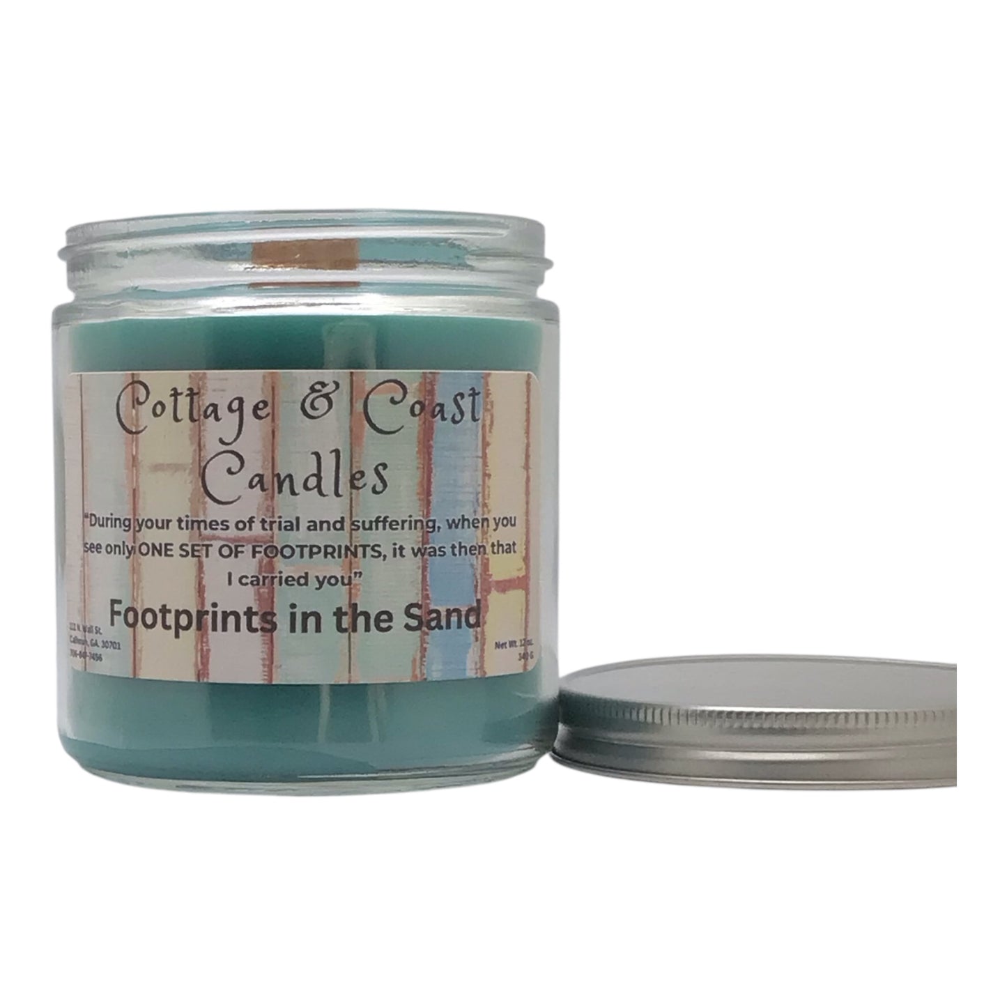 Footprints in the Sand 16 oz.
