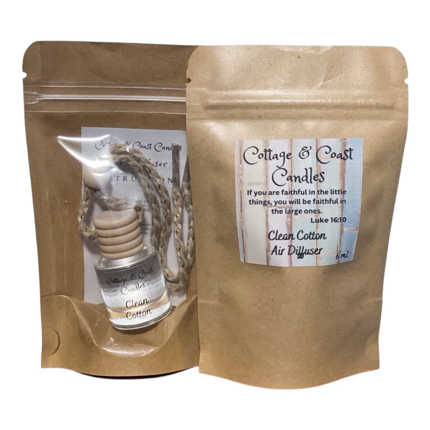 Clean Cotton | Car Air Diffuser
