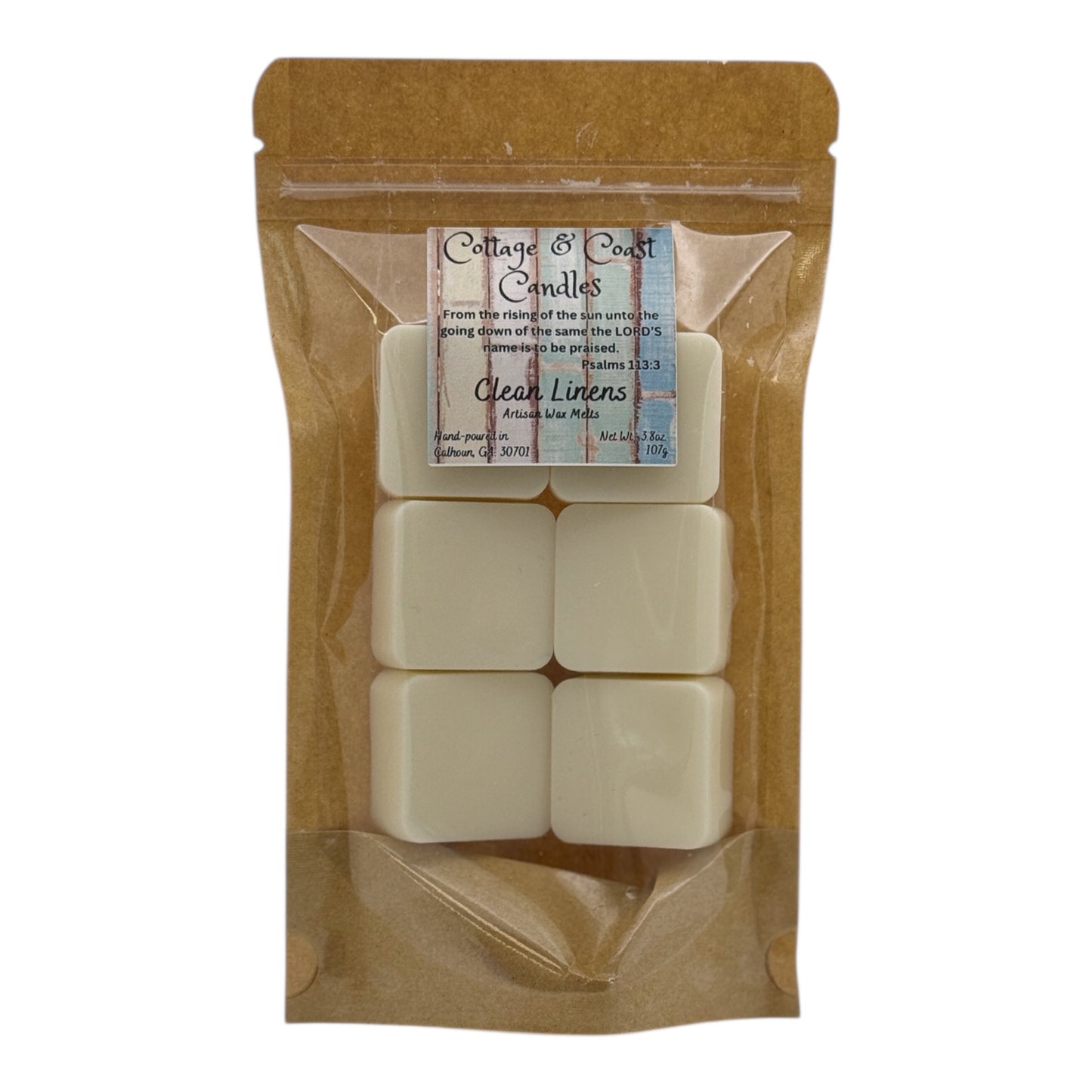 Clean Linens | Artisan Wax Melts