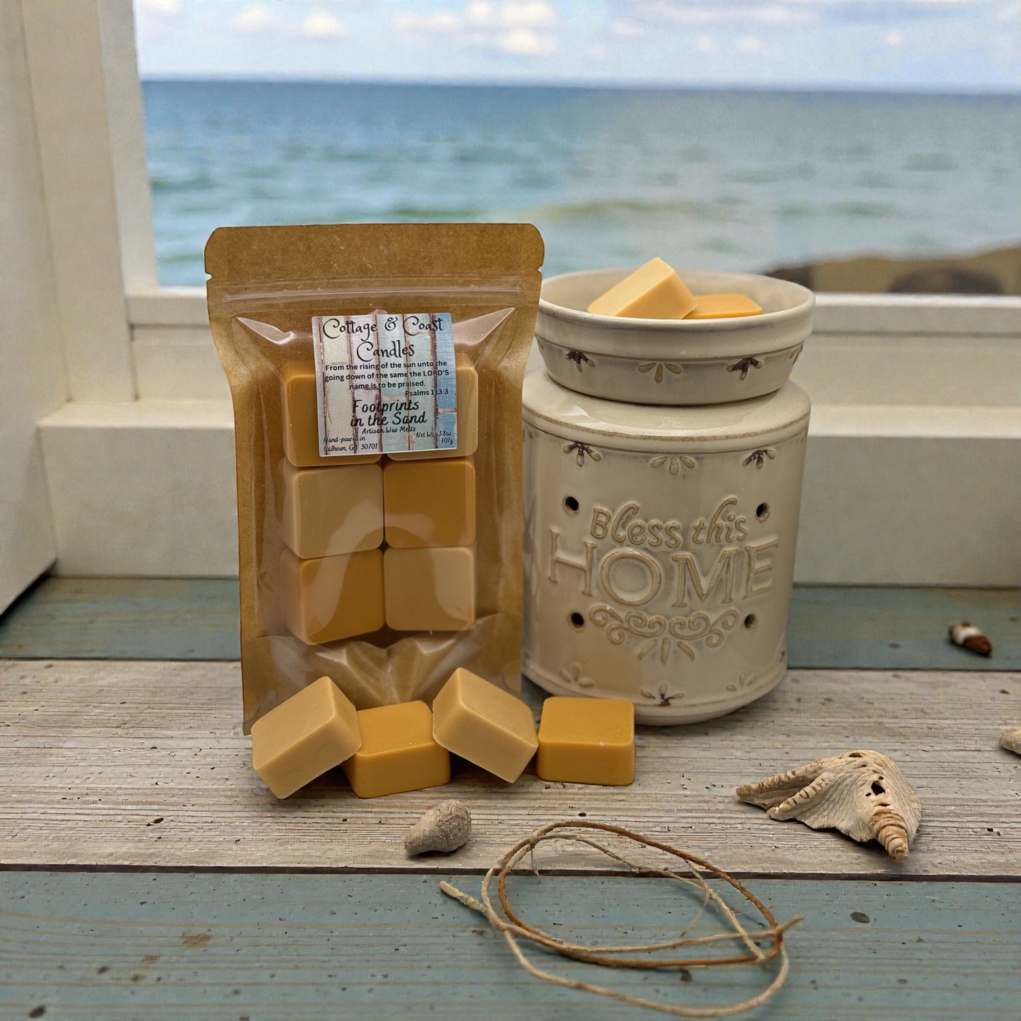Footprints in the Sand | Artisan Wax Melts