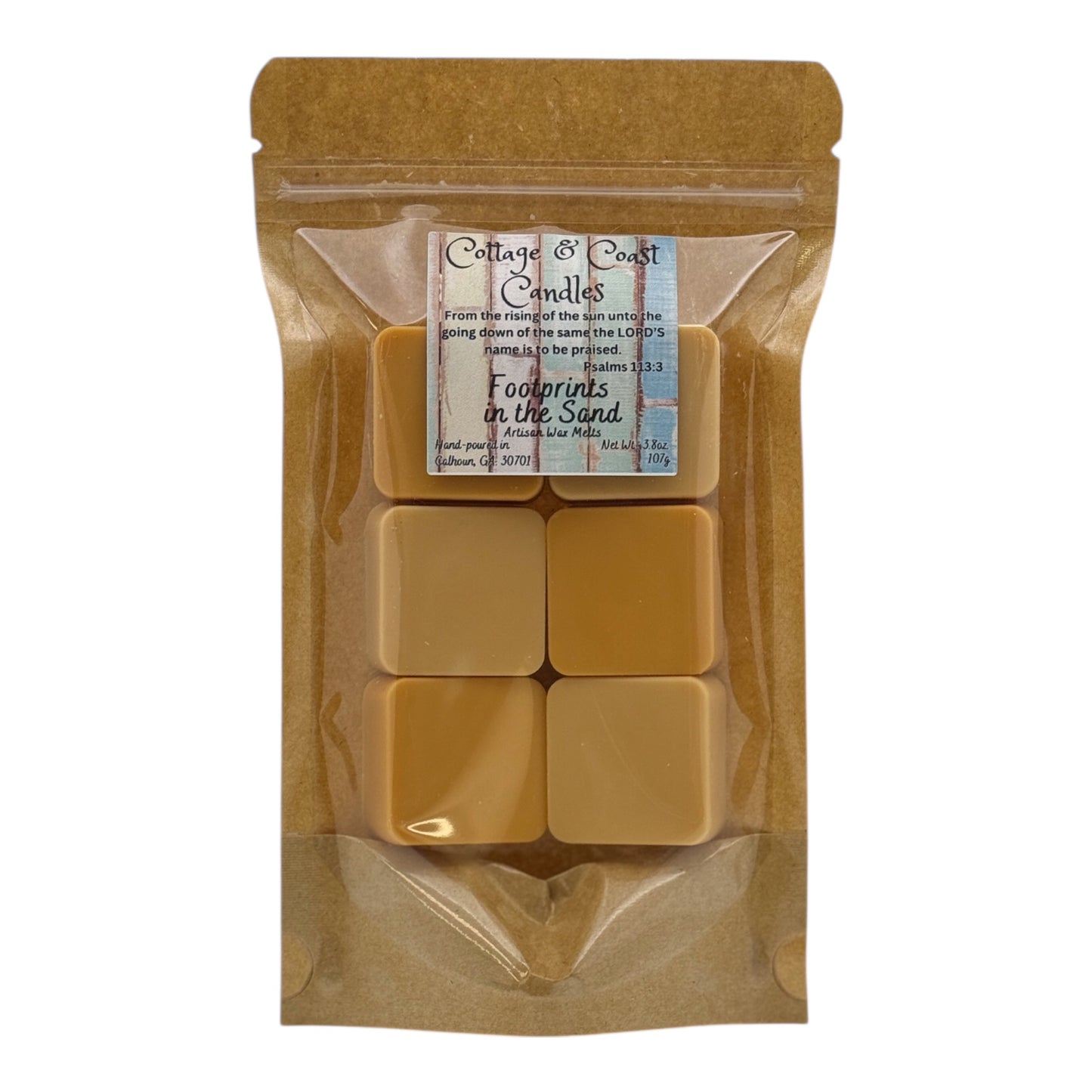 Footprints in the Sand | Artisan Wax Melts