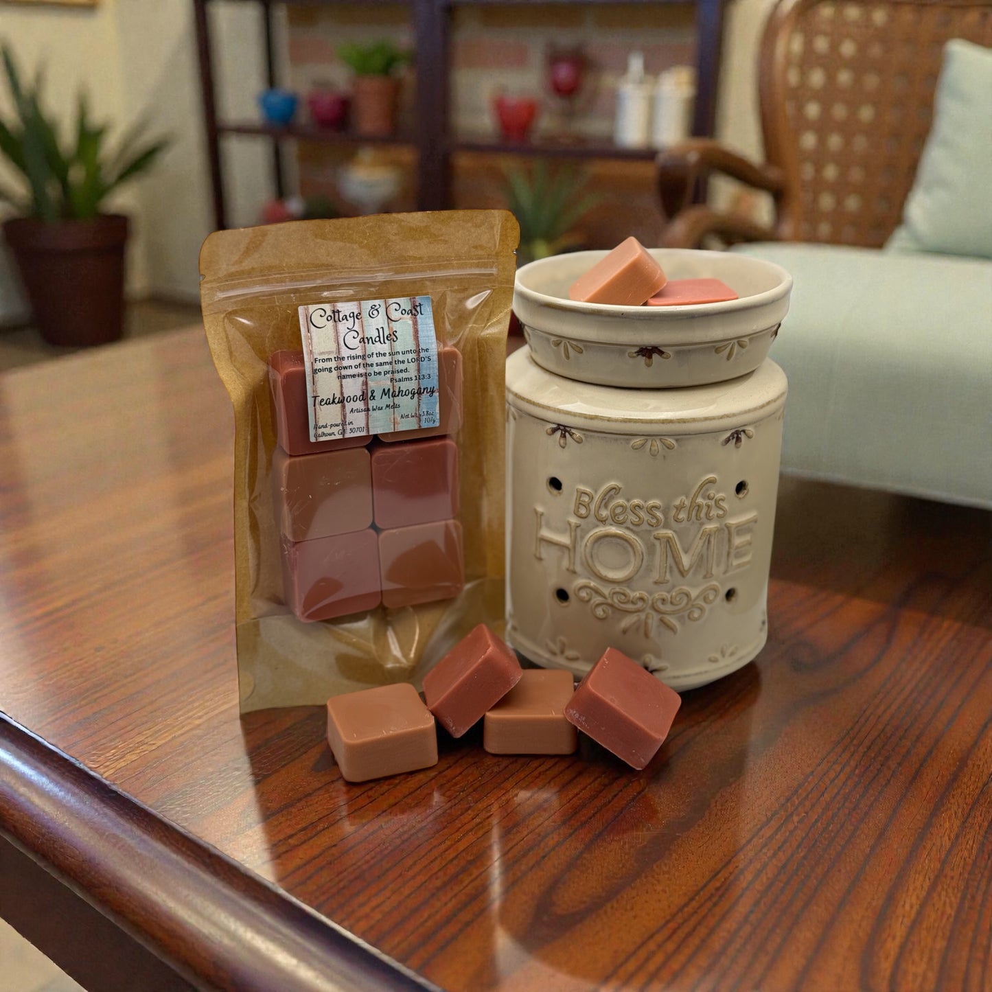 Teakwood & Mahogany | Artisan Wax Melts