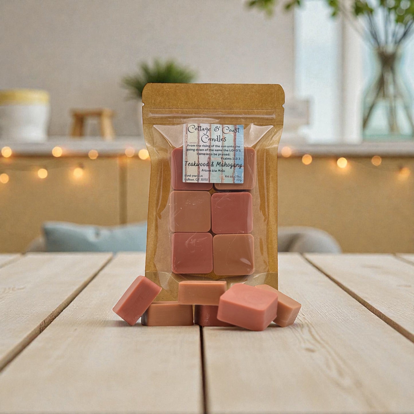 Teakwood & Mahogany | Artisan Wax Melts