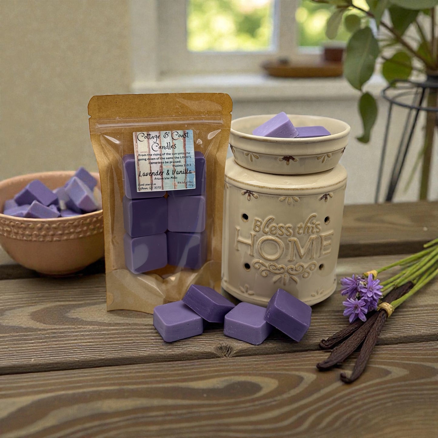Lavender & Vanilla | Artisan Wax Melts