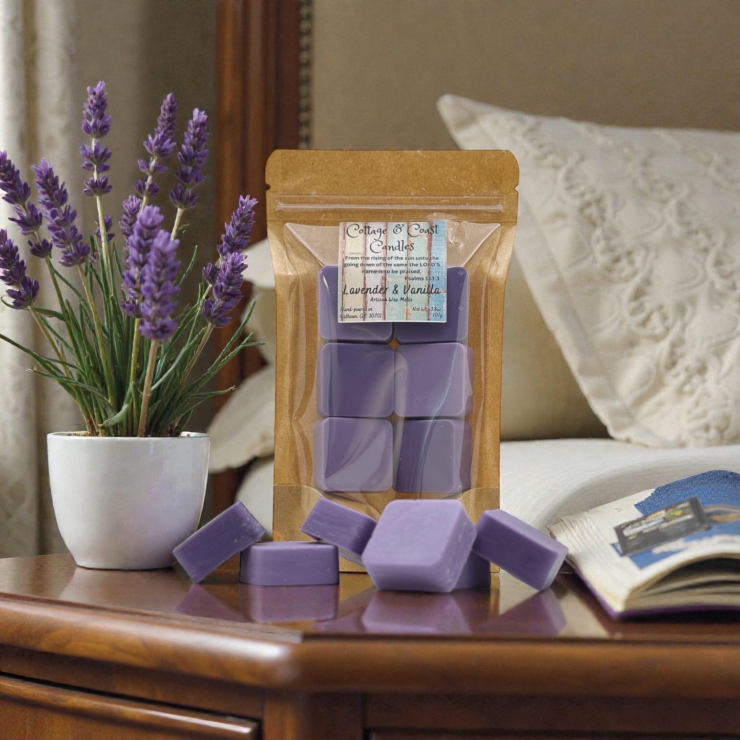 Lavender & Vanilla | Artisan Wax Melts