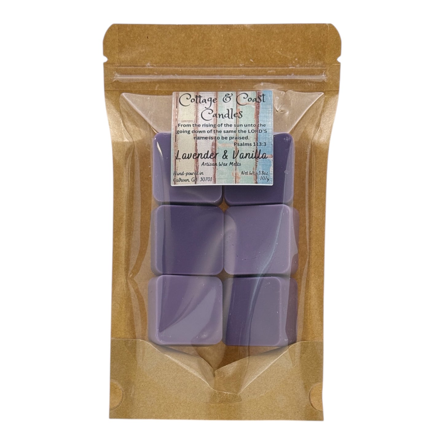 Lavender & Vanilla | Artisan Wax Melts