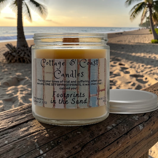 Footprints in the Sand 16 oz.