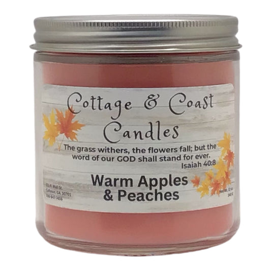 Warm Apples & Peaches 16 oz.